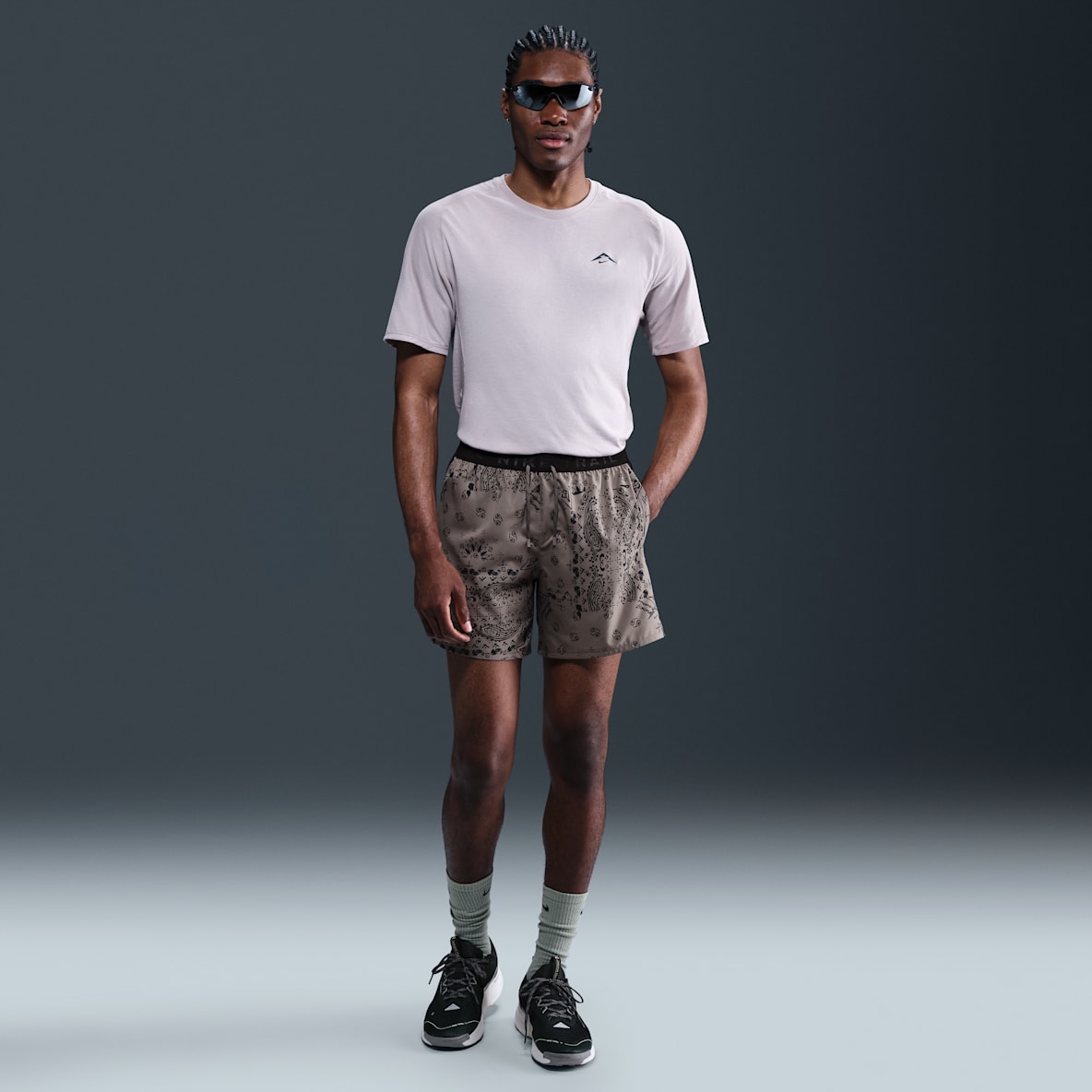 Nike Trail Shorts de correr Dri-FIT de 15 cm con forro de ropa interior para hombre