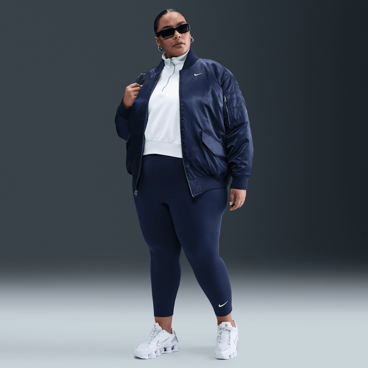 Nike Sportswear Classic Nike Sportswear Classic Women's High-Waisted 7/8 Leggings (Plus Size)