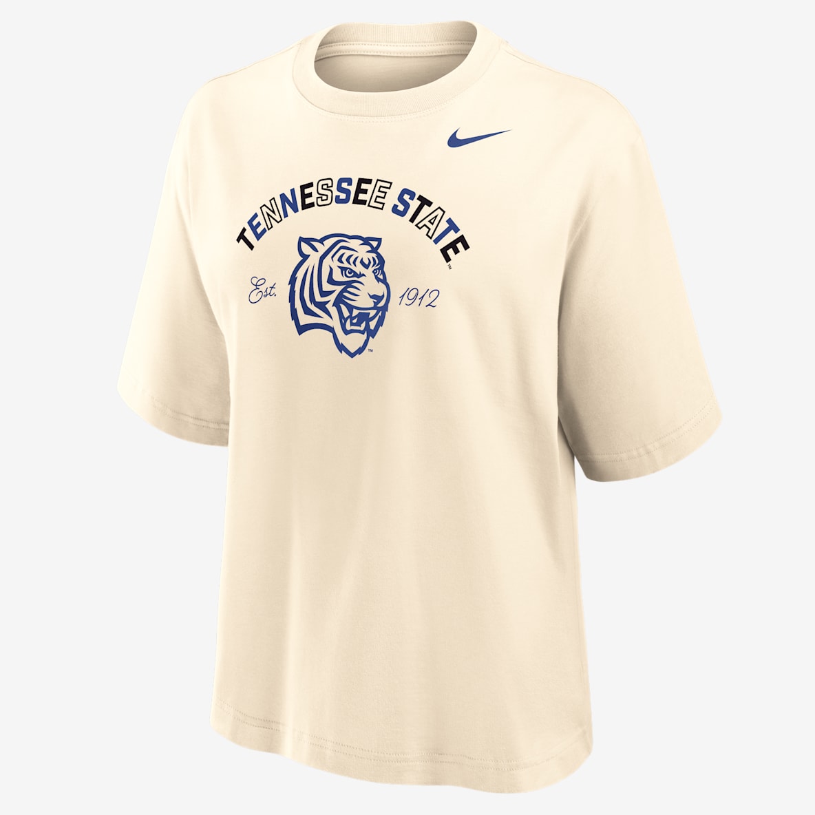Nike College (Tennessee State University) Nike College (Tennessee State University) Women's Boxy Cotton T-Shirt
