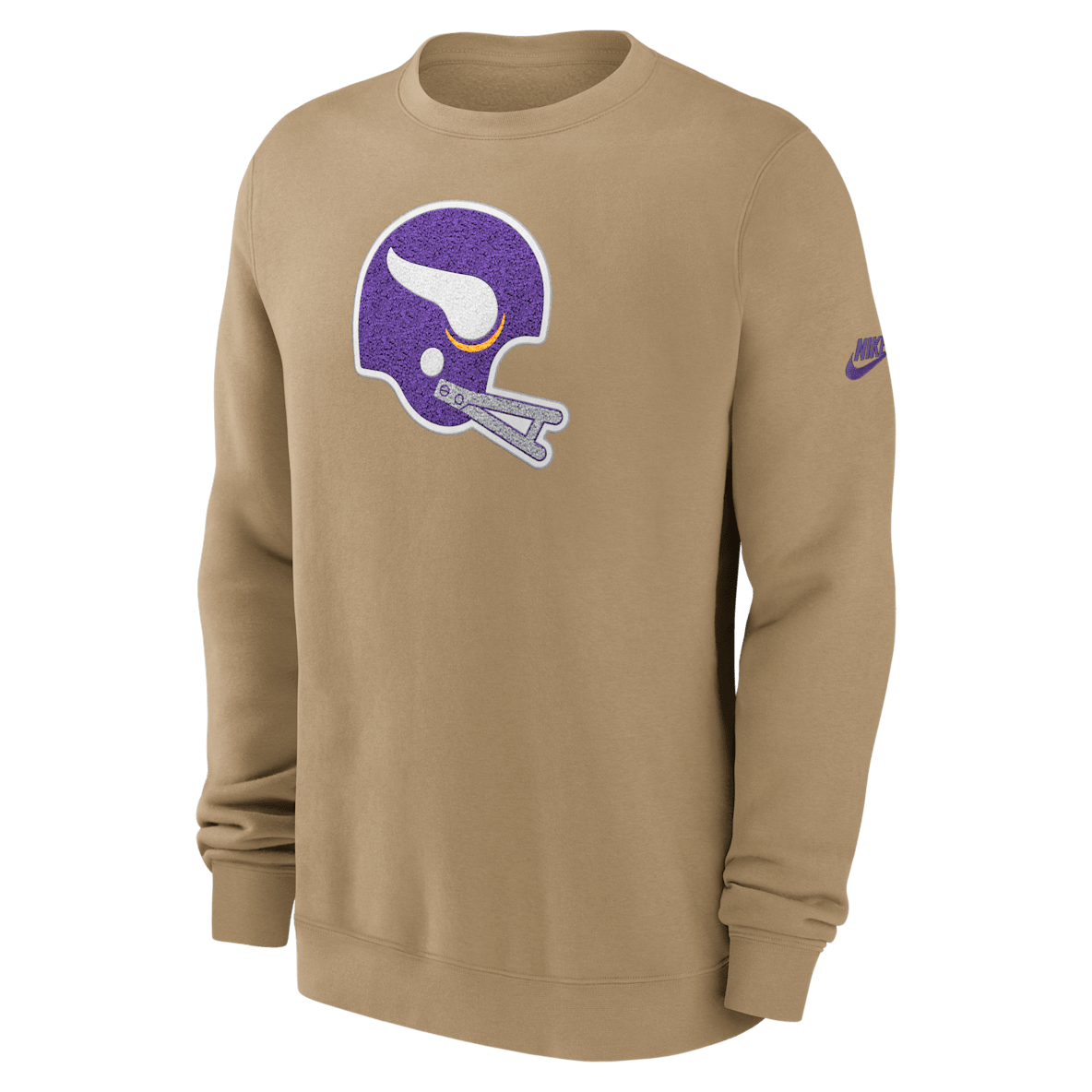 Minnesota Vikings Swing Pass Rewind Club Minnesota Vikings Swing Pass Rewind Club Men's Nike NFL Pullover Crew