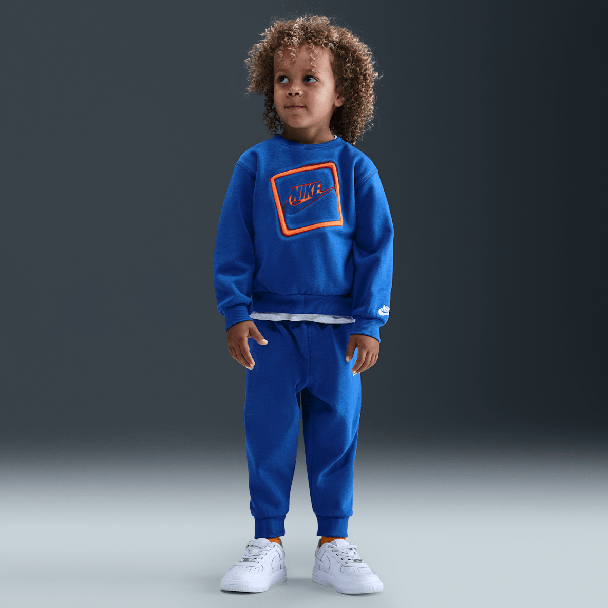 Nike Glow With Me Nike Glow With Me Toddler Lightweight Fleece 2-Piece Crew Set