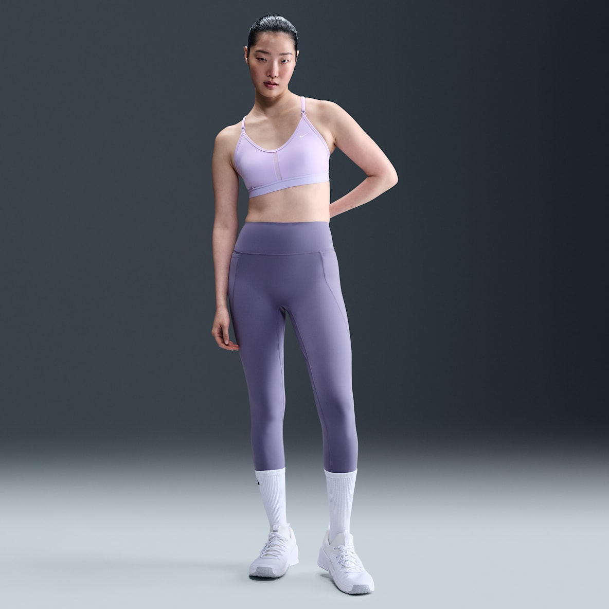 Nike Universa Nike Universa Women's High-Waisted Full-Length Leggings with No Front Seam