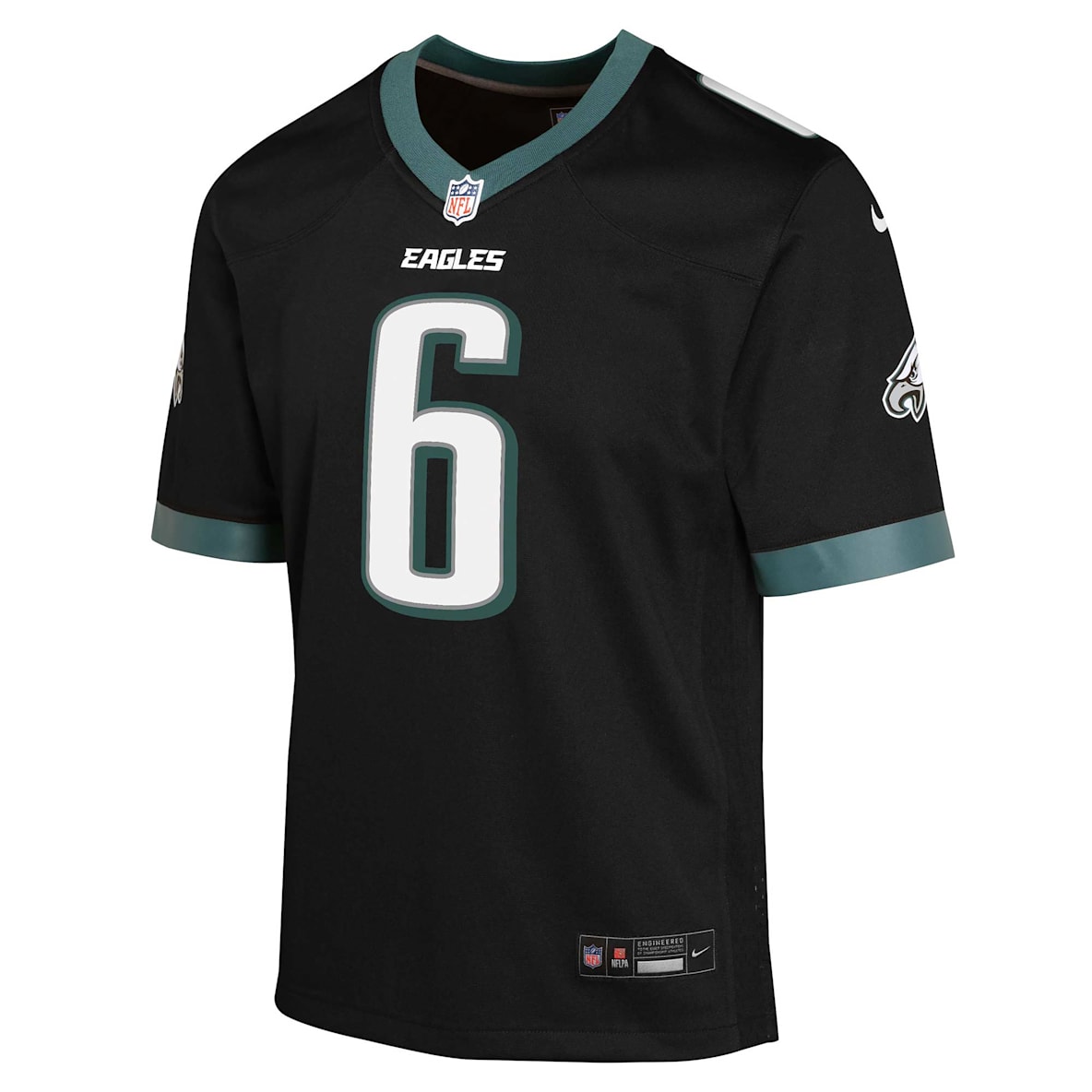 Devonta Smith Philadelphia Eagles Devonta Smith Philadelphia Eagles Big Kids' Nike Dri-FIT NFL Football Jersey