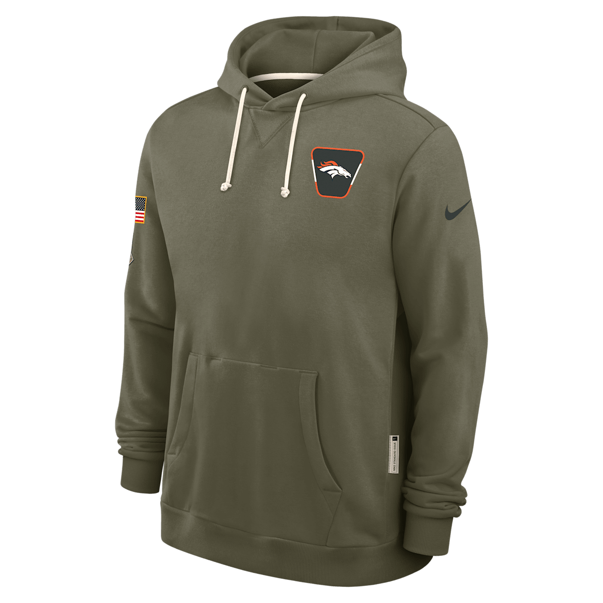 Denver Broncos Salute to Service Sideline Dominant Force Denver Broncos Salute to Service Sideline Dominant Force Men's Nike Dri-FIT NFL Pullover Hoodie