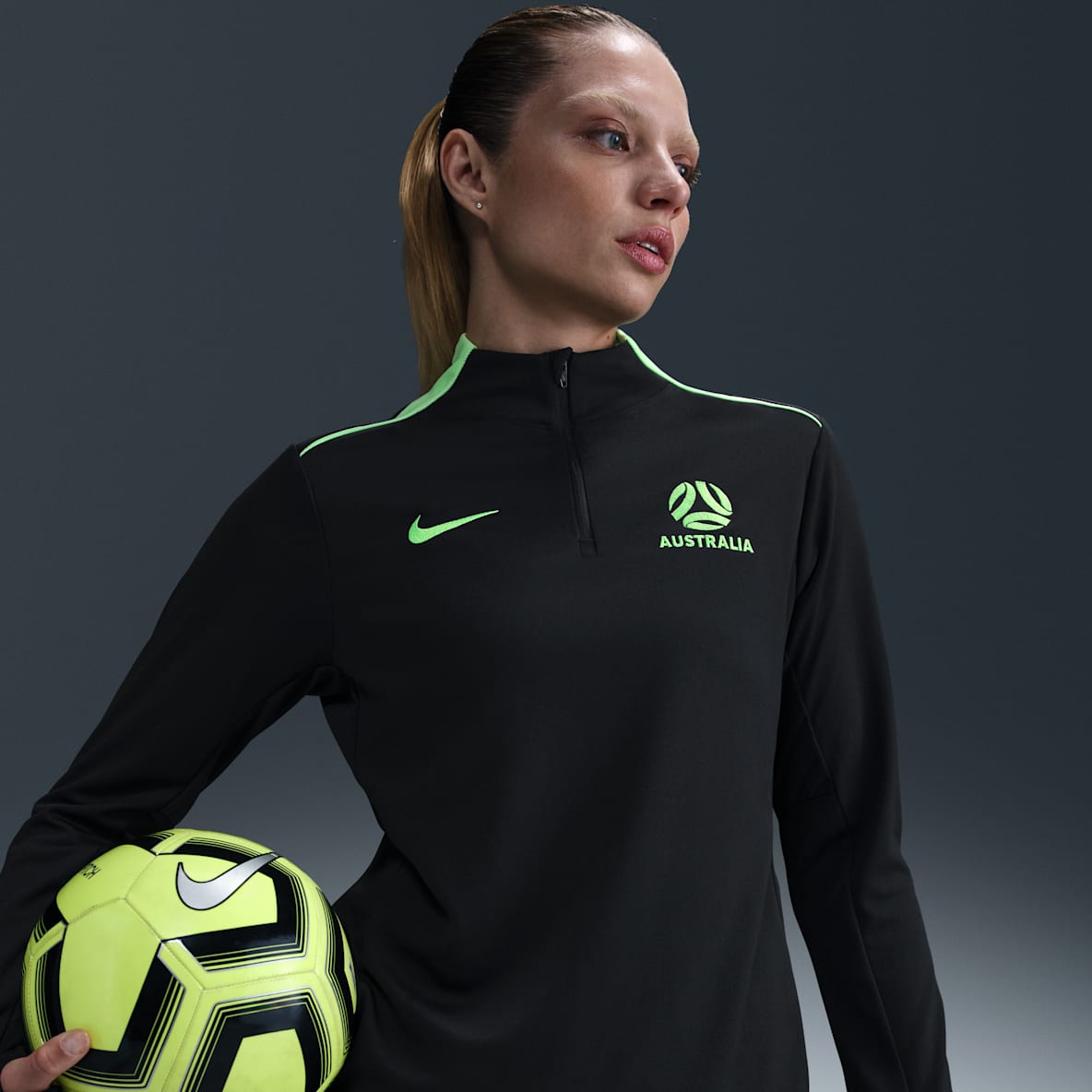 Australien Academy Pro Australien Academy Pro Nike Dri-FIT Fußball-Drill-Oberteil für Damen