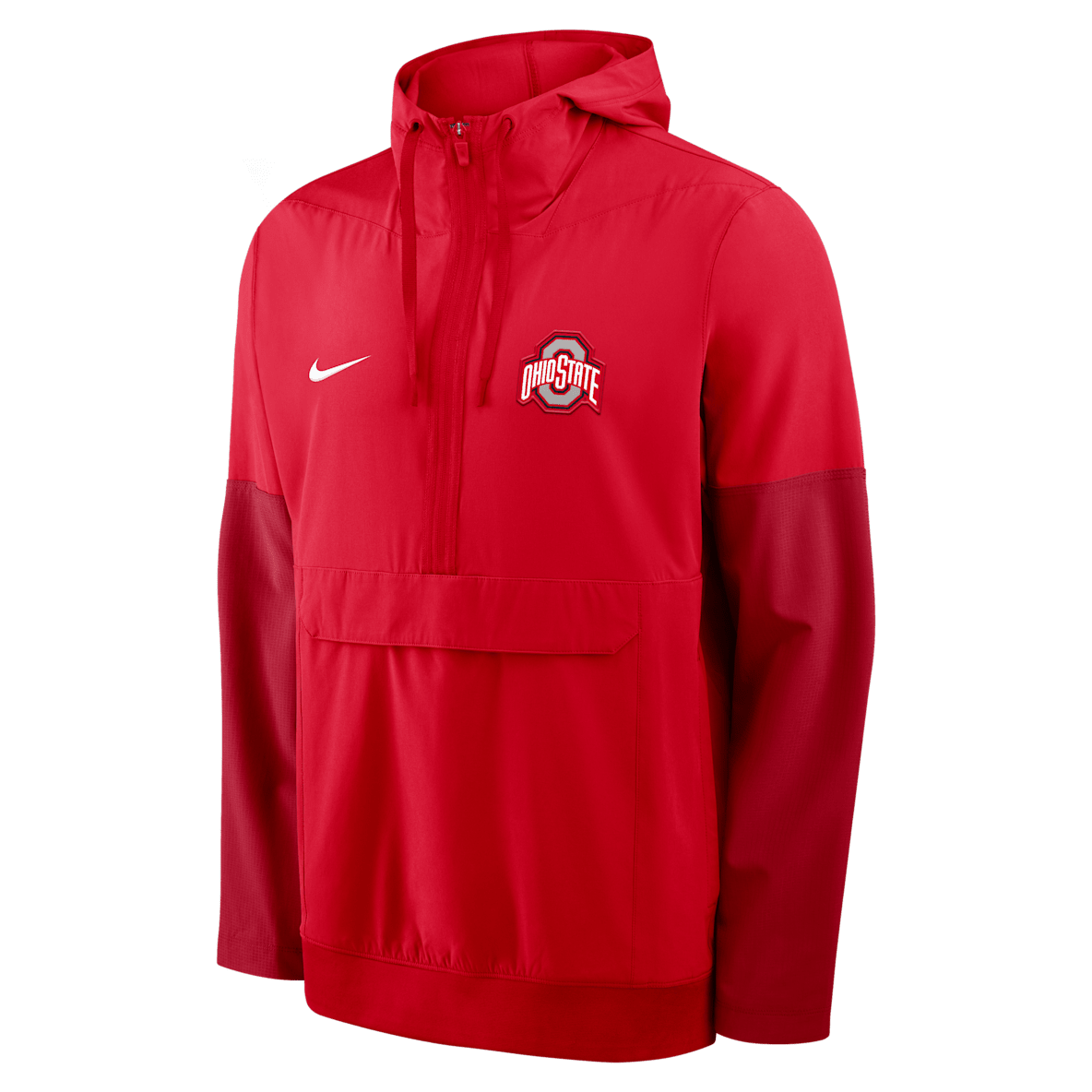 Ohio State Anorak Ohio State Anorak Men's Nike College 1/2-Zip Hooded Jacket