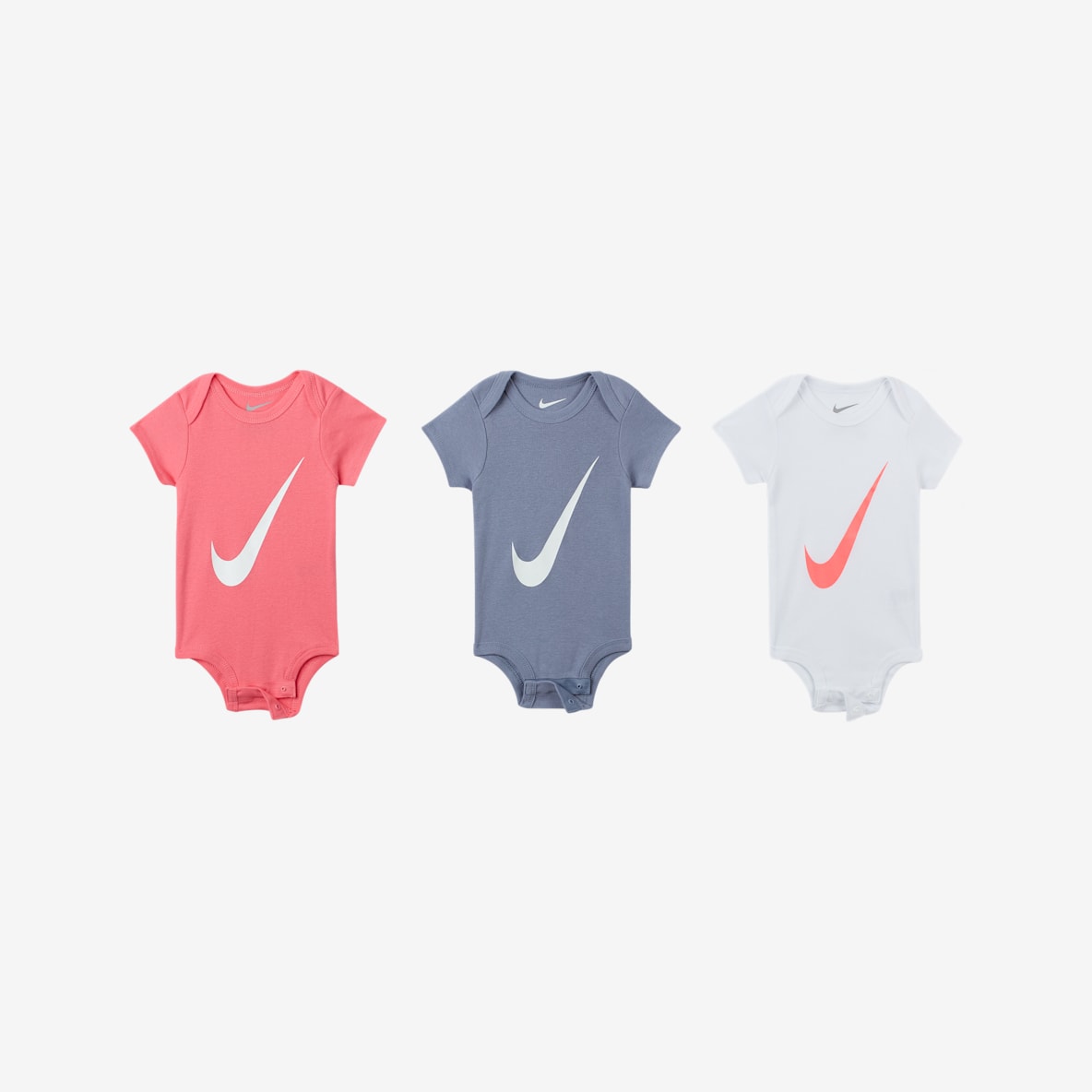 Nike Nike Baby (0–6M) Bodysuit Set (3-Pack)