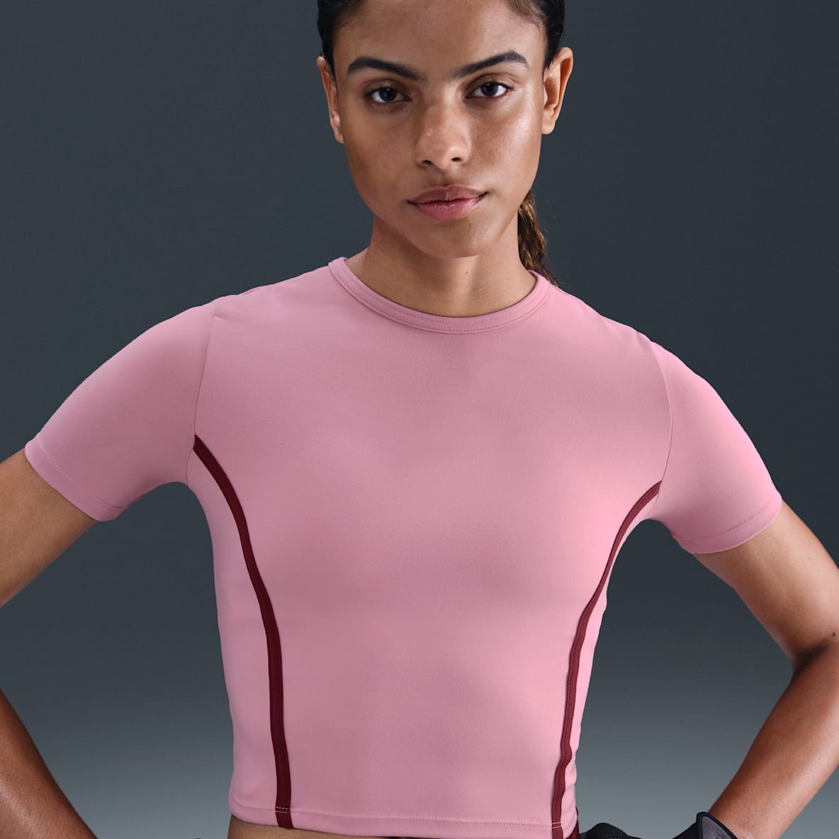 Nike One Fitted Nike One Fitted Women's Dri-FIT Short-Sleeve Top