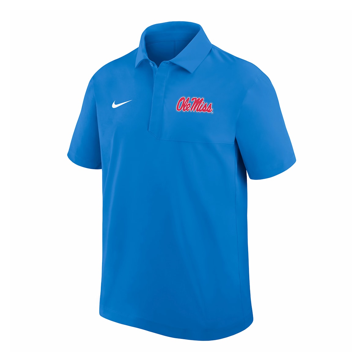 Ole Miss Rebels Polo Nike de tejido Woven para hombre