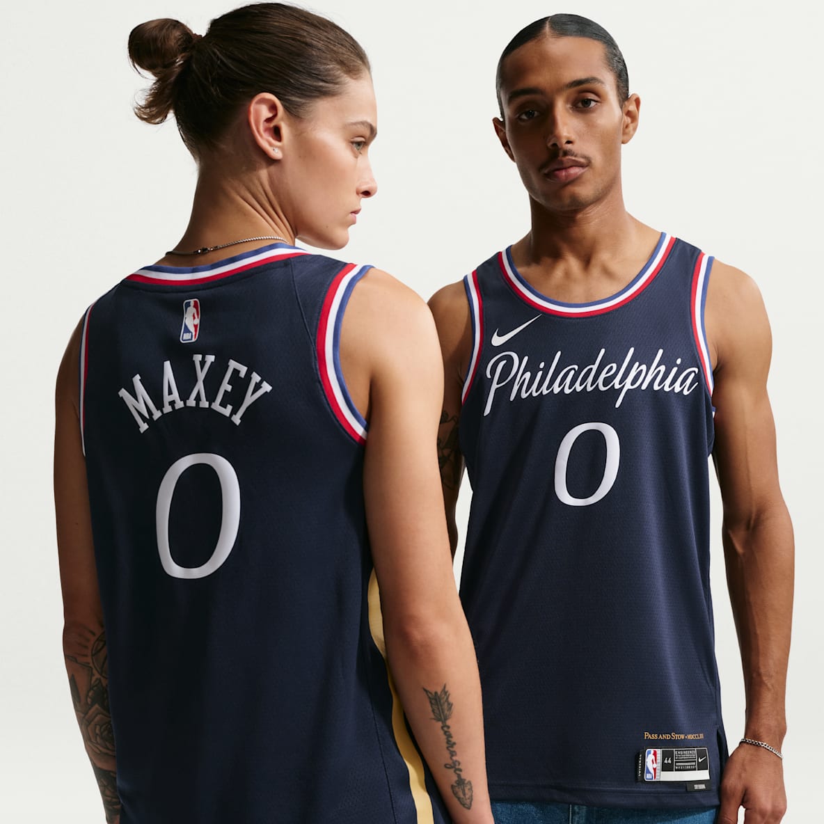 Tyrese Maxey Philadelphia 76ers City Edition Tyrese Maxey Philadelphia 76ers City Edition Men's Nike NBA Swingman Jersey