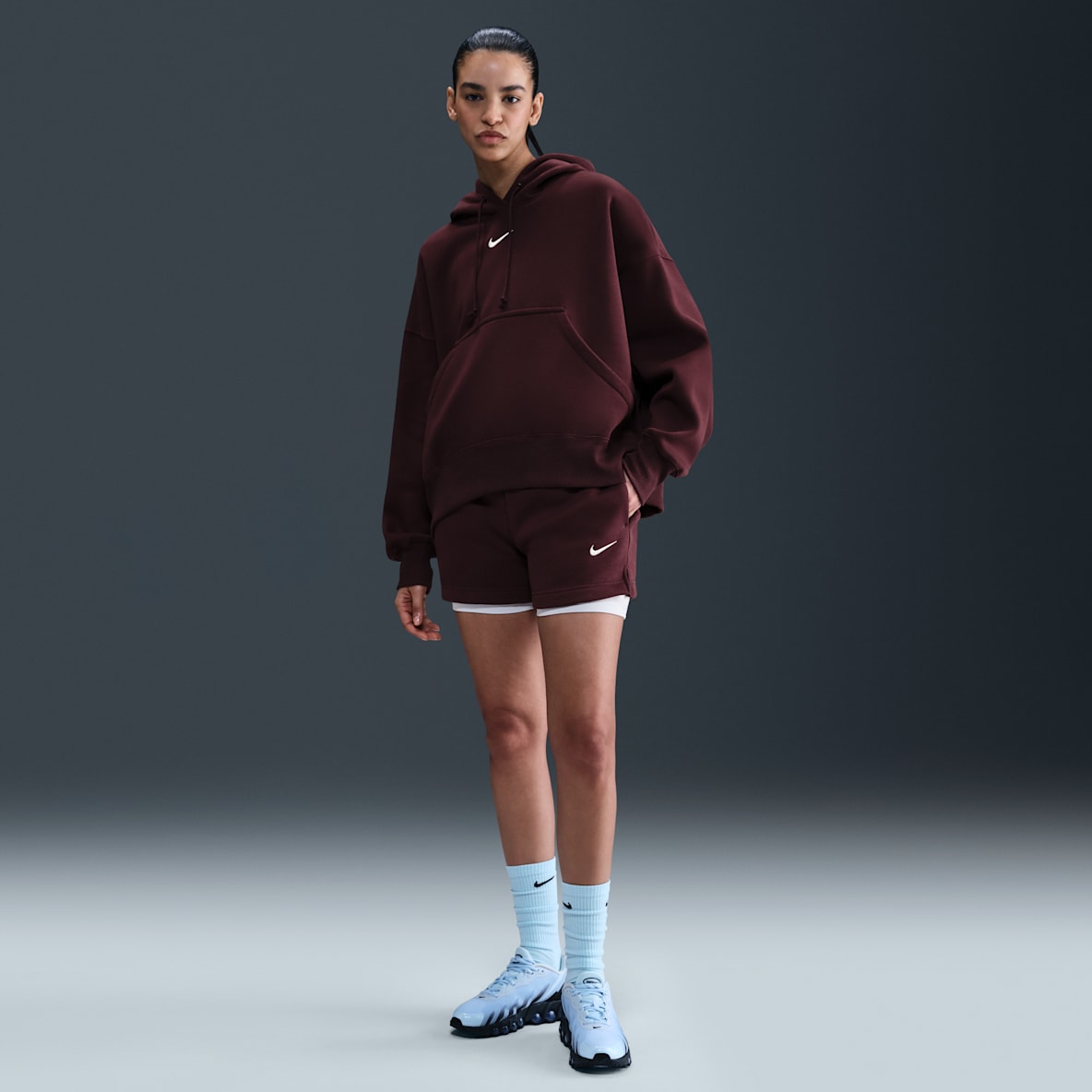 Nike Sportswear Phoenix Fleece Nike Sportswear Phoenix Fleece Women's Mid-Rise 4" Shorts