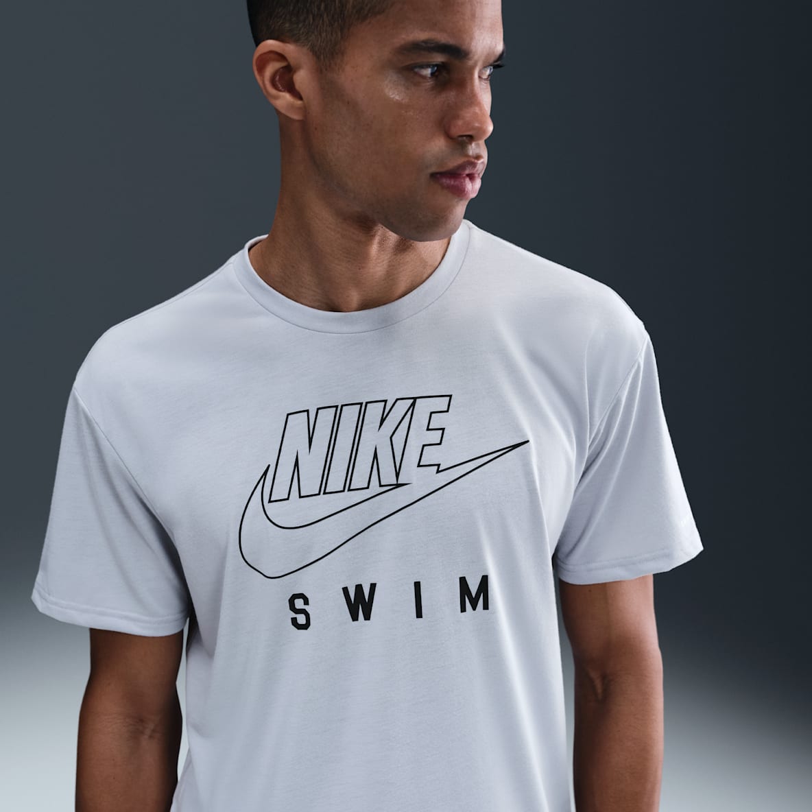 Nike Swim Swoosh Hydroguard Nike Swim Swoosh Hydroguard Playera de manga corta para hombre