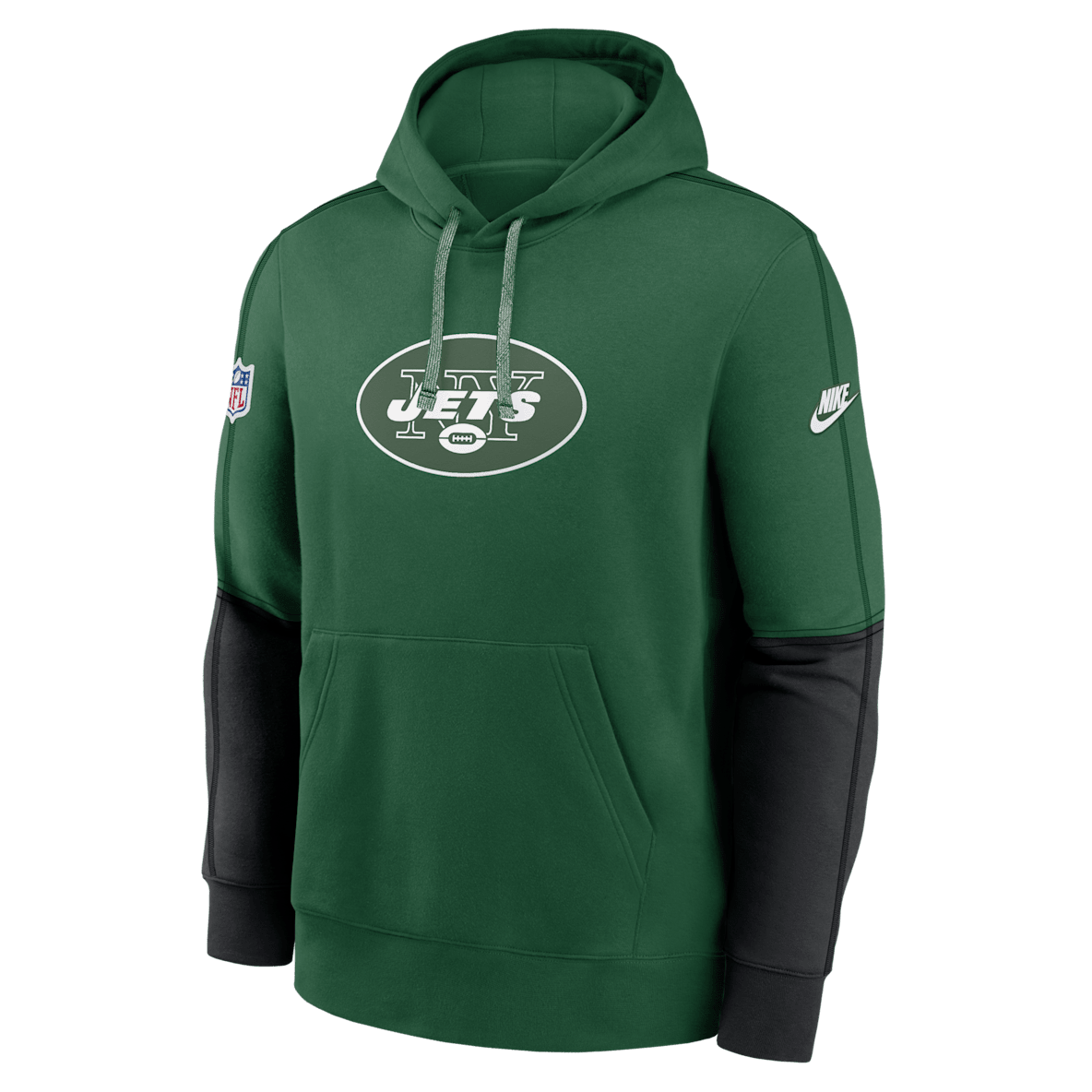New York Jets Logo Team Issue Club New York Jets Logo Team Issue Club Men's Nike NFL Pullover Hoodie