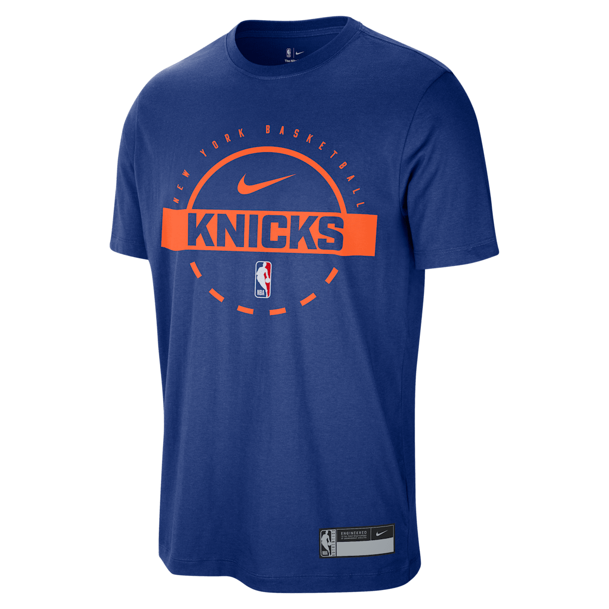 New York Knicks Authentics New York Knicks Authentics Men's Nike Dri-FIT NBA Practice T-Shirt