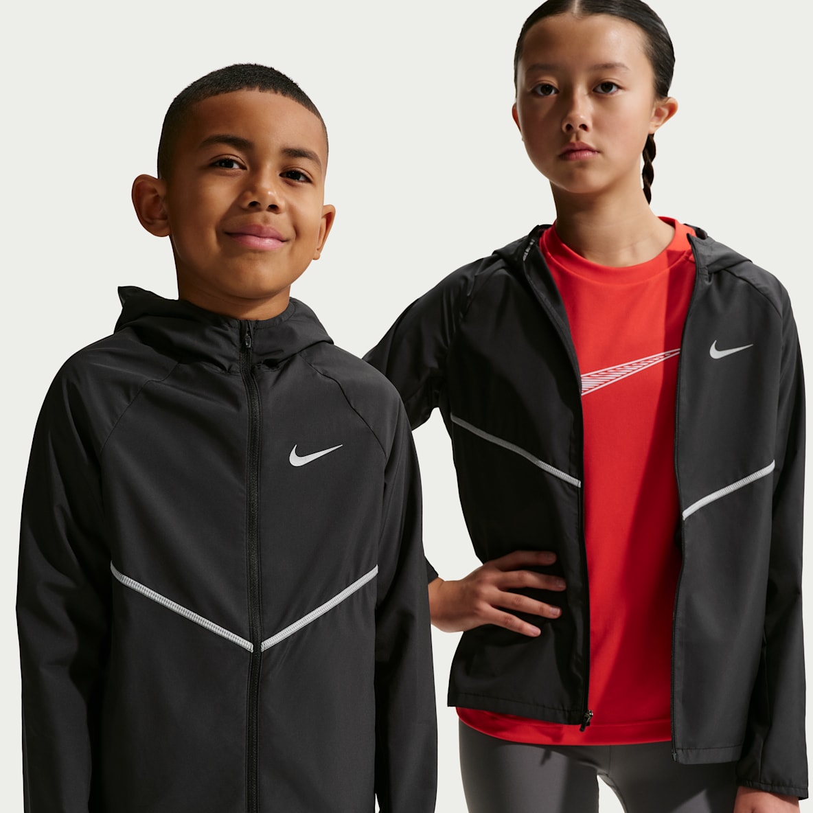 Nike Miler Veste de training déperlante anti-UV pour enfant