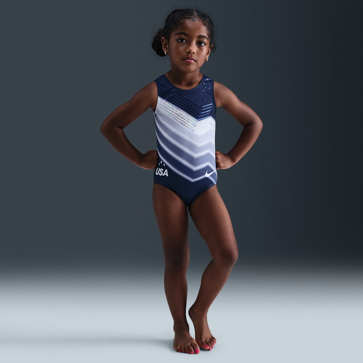 Nike Gymnastics Nike Gymnastics Leotardo Liberty Lights