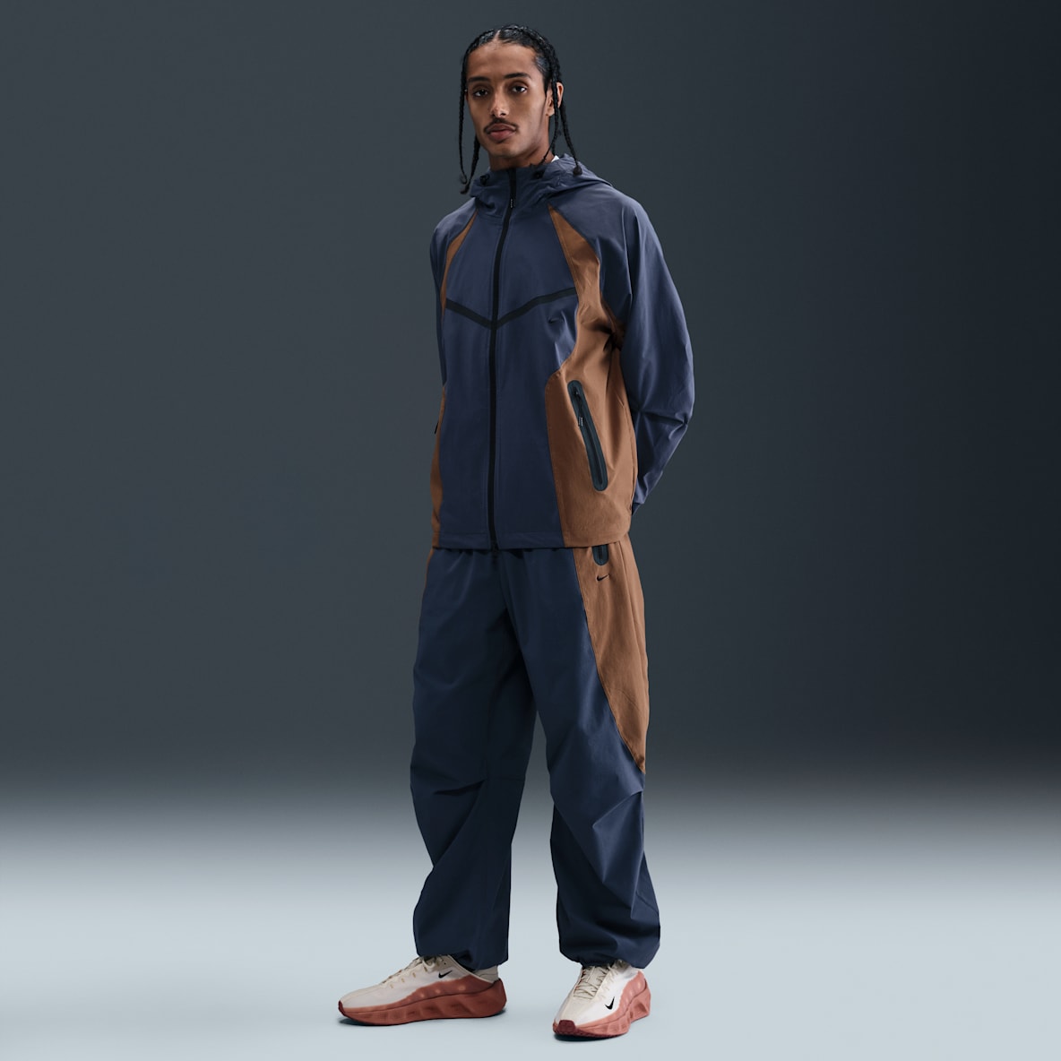 Nike Tech Nike Tech Men's Dri-FIT Woven Color-Block Oversized Pants