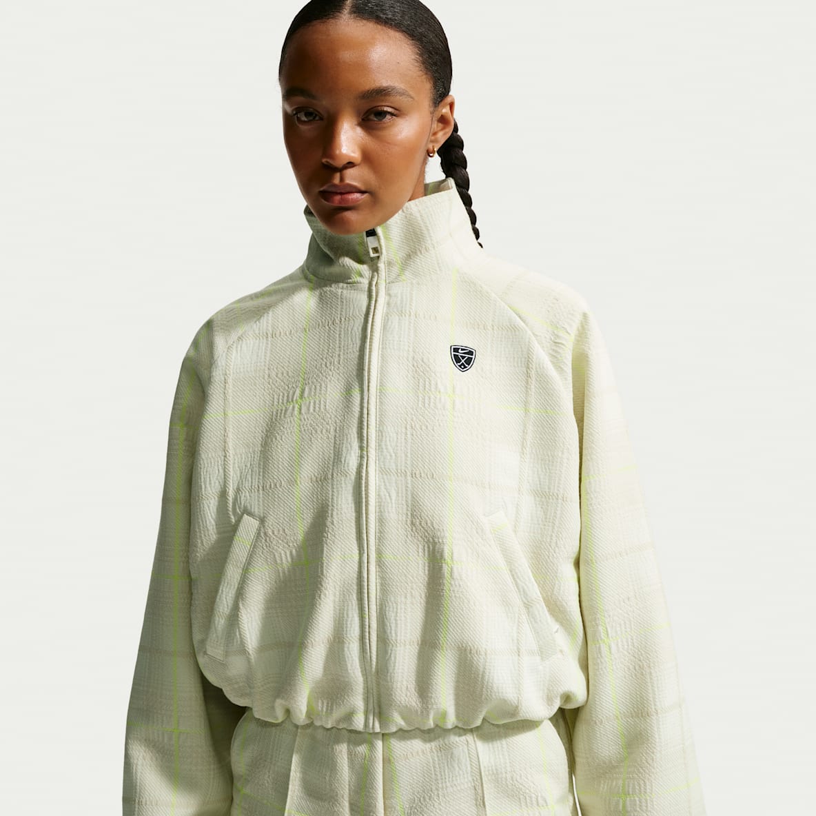 Nike Women's Tartan Golf Jacket