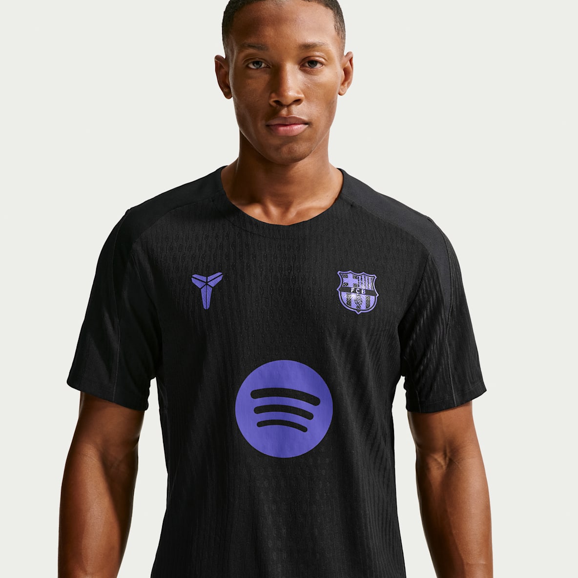 FC Barcelona Strike Elite (bortedrakt) Kobe Dri-FIT ADV strikket korterment fotballtrøye til herre