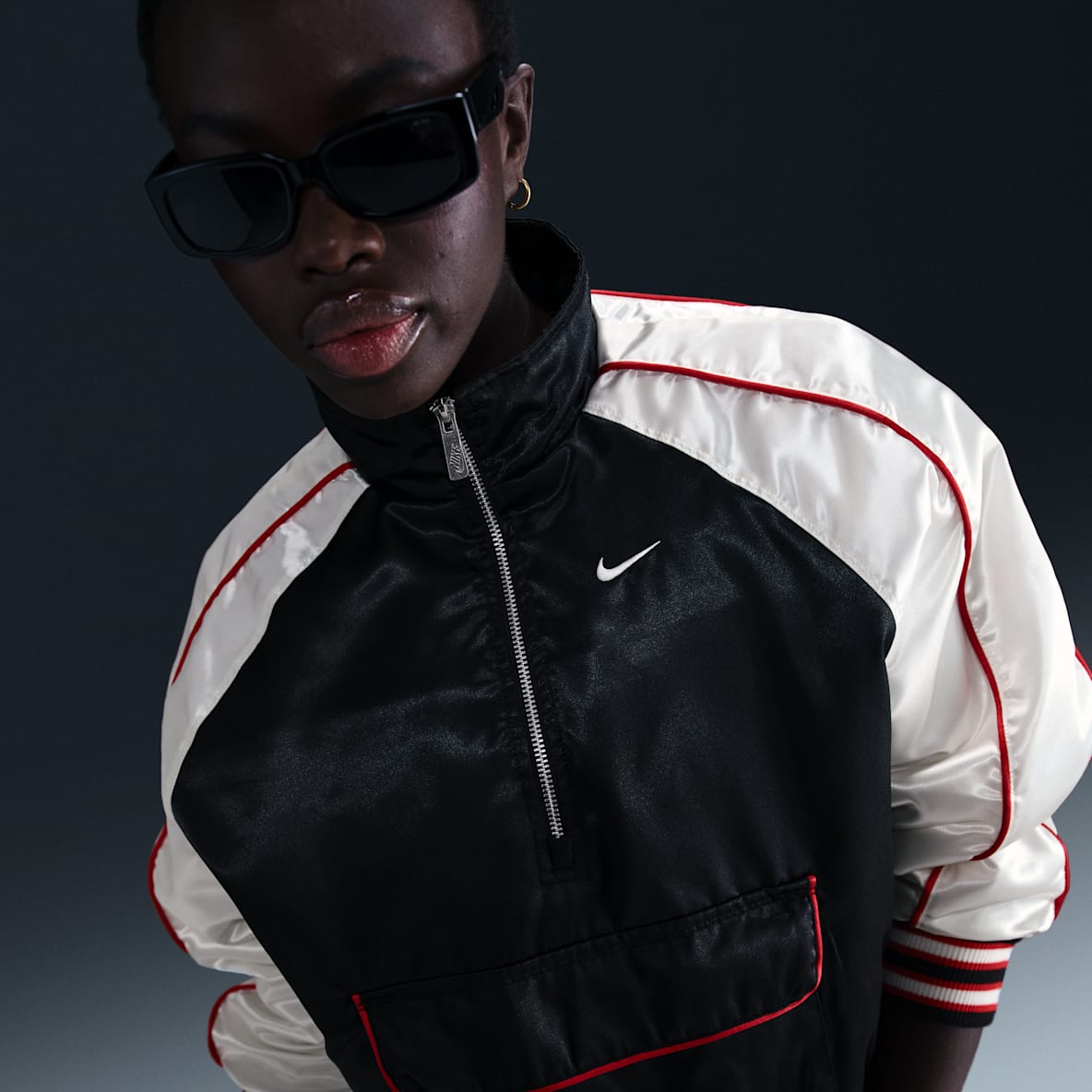 Nike Sportswear Chamarra oversized para mujer