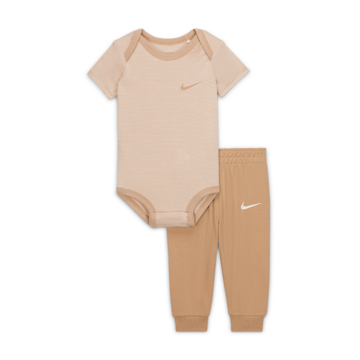 Nike Nike Baby (0-6M) Striped Bodysuit and Joggers Set