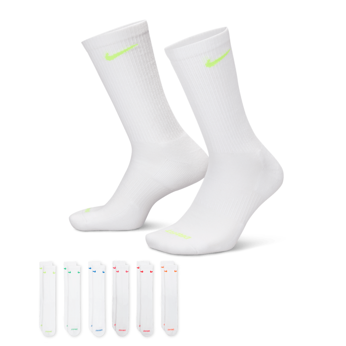 Nike Everyday Plus Cushioned Nike Everyday Plus Cushioned Training Crew Socks (6 Pairs)