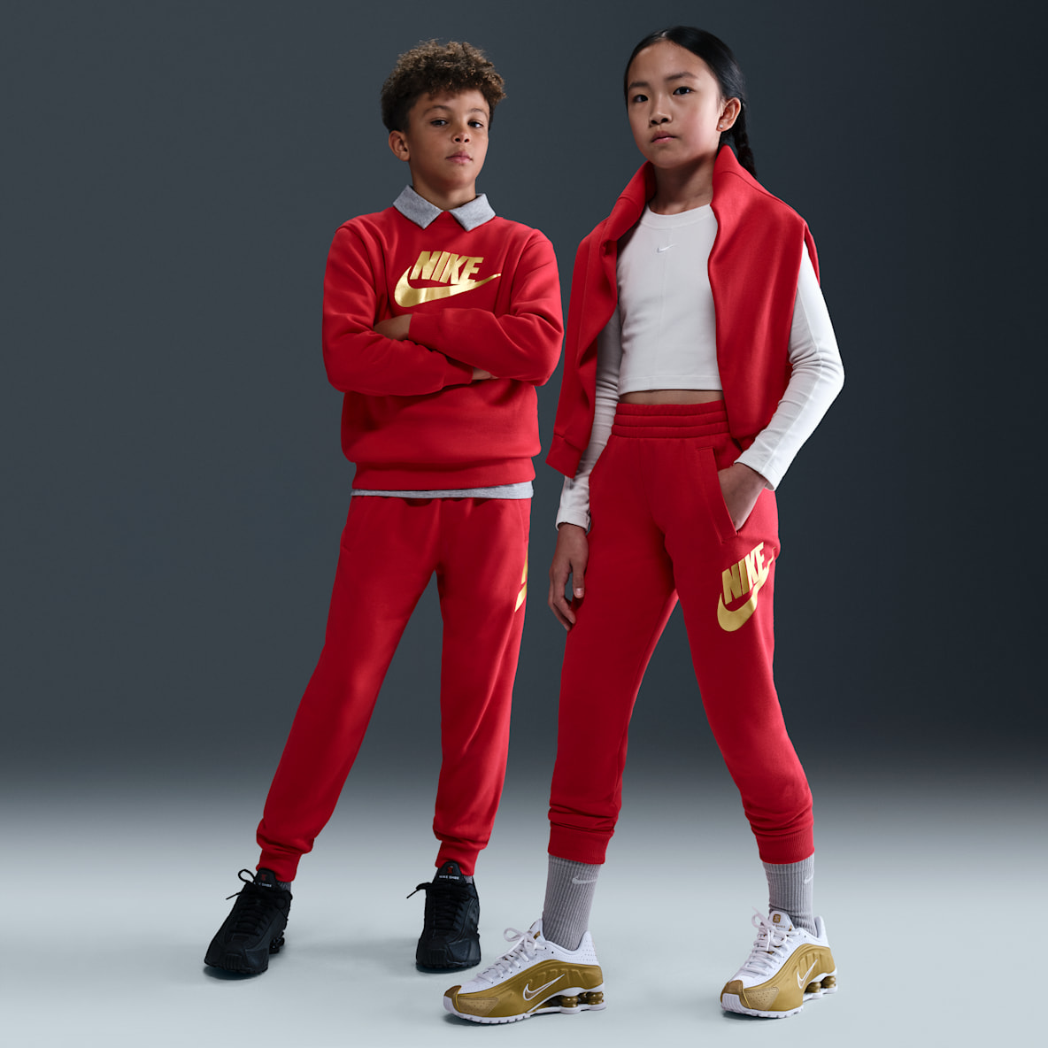 Nike Sportswear Club Fleece Nike Sportswear Club Fleece Joggers para niños talla grande