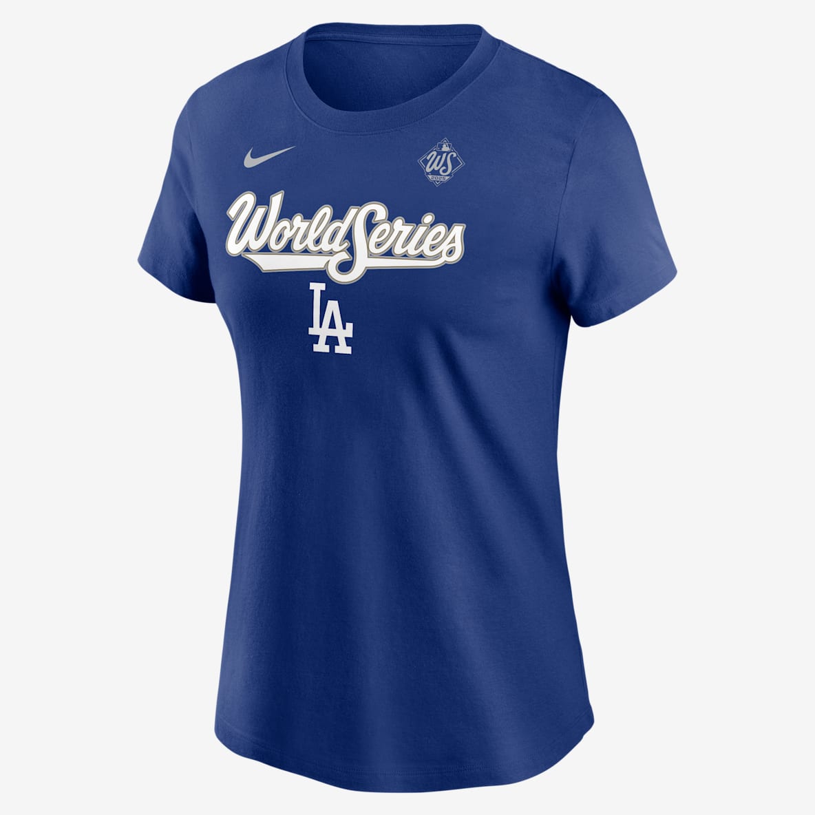 Los Angeles Dodgers 2025 World Series Participant Authentic Collection Los Angeles Dodgers 2025 World Series Participant Authentic Collection Women's Nike MLB T-Shirt