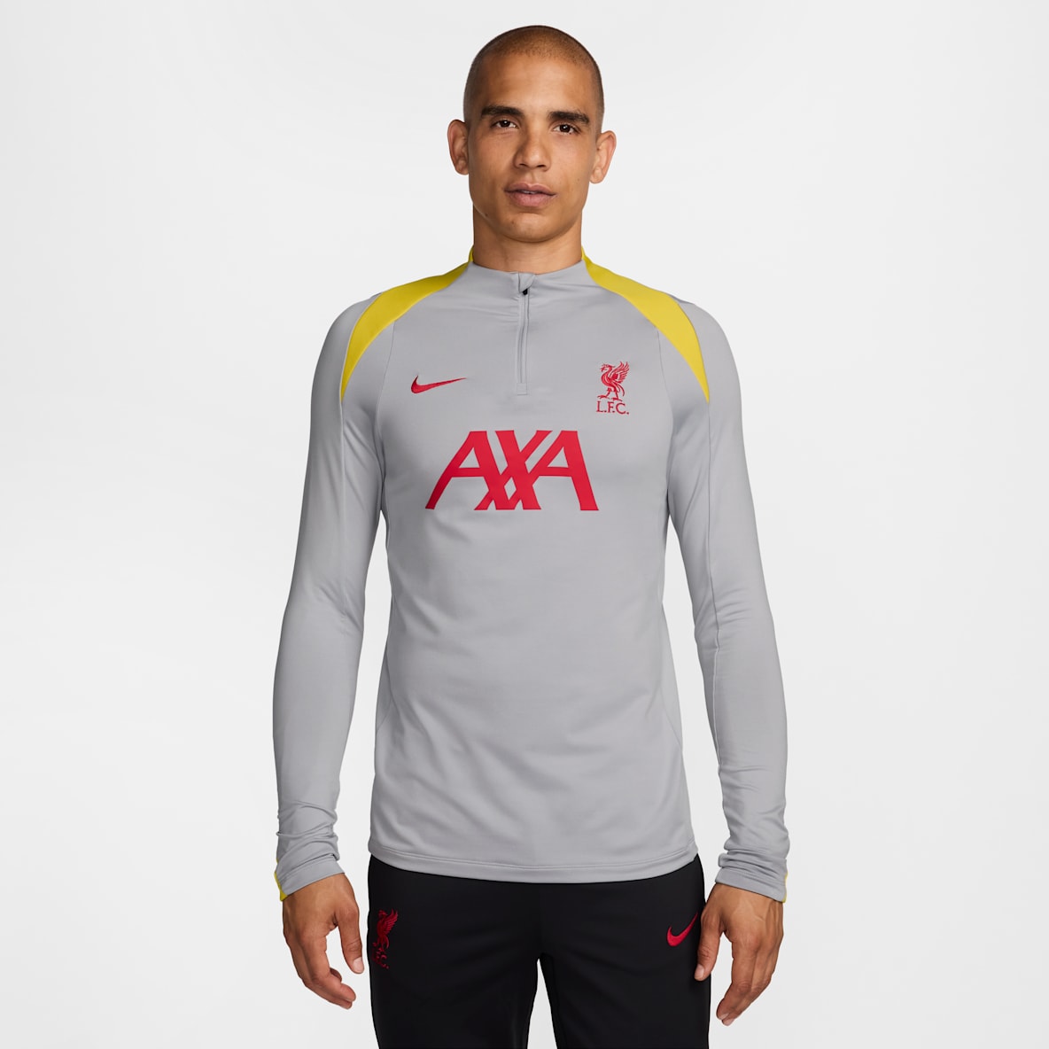 Liverpool FC Strike 3e tenue Liverpool FC Strike 3e tenue Haut d'entraînement de football Nike Dri-FIT pour homme