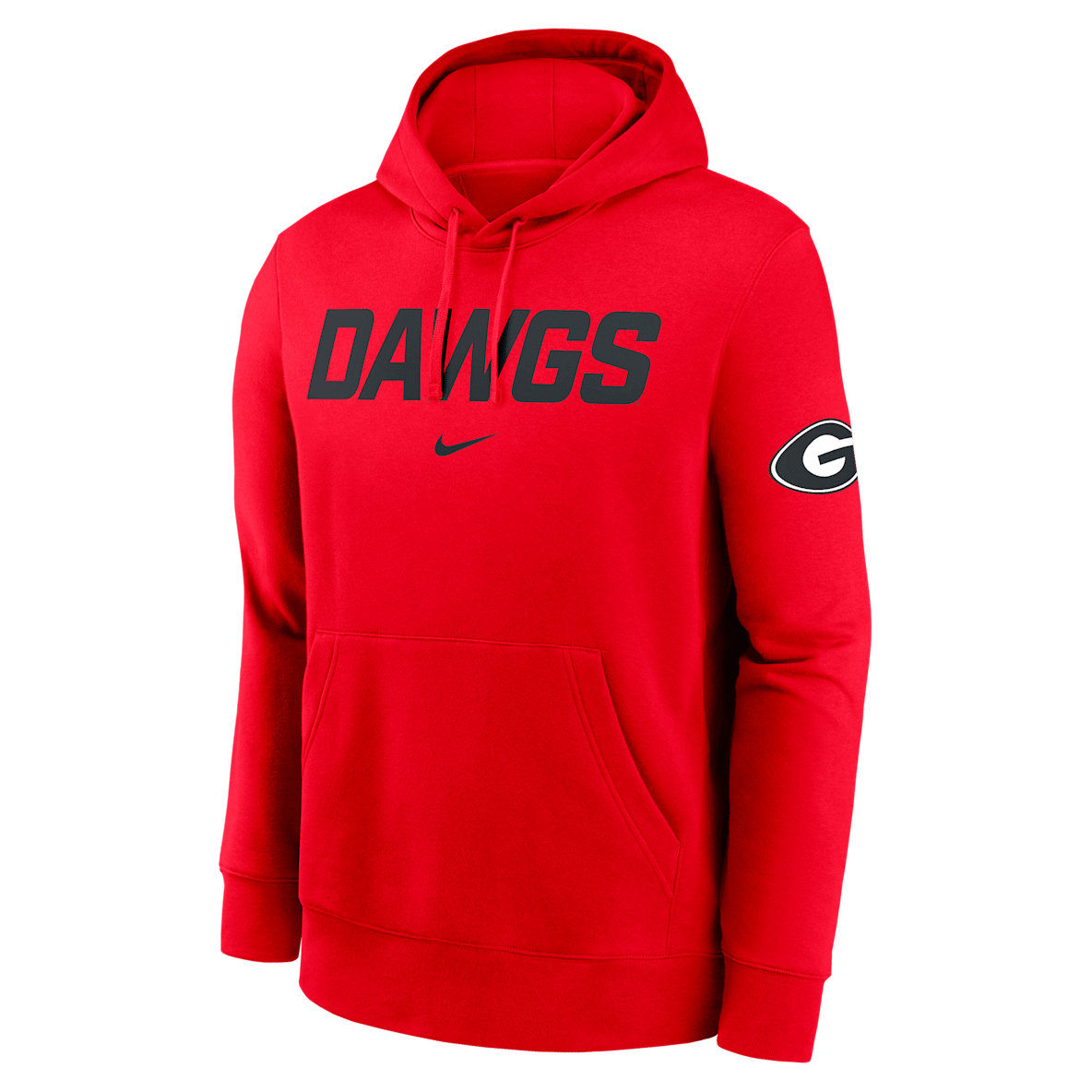 Georgia Club 2-Hit Nickname Georgia Club 2-Hit Nickname Men's Nike College Pullover Hoodie