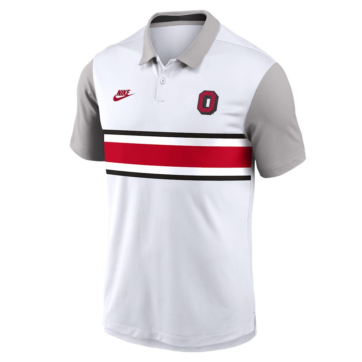 Ohio State Athletic Prep Vapor Legacy Logo Ohio State Athletic Prep Vapor Legacy Logo Men's Nike Dri-FIT College Polo