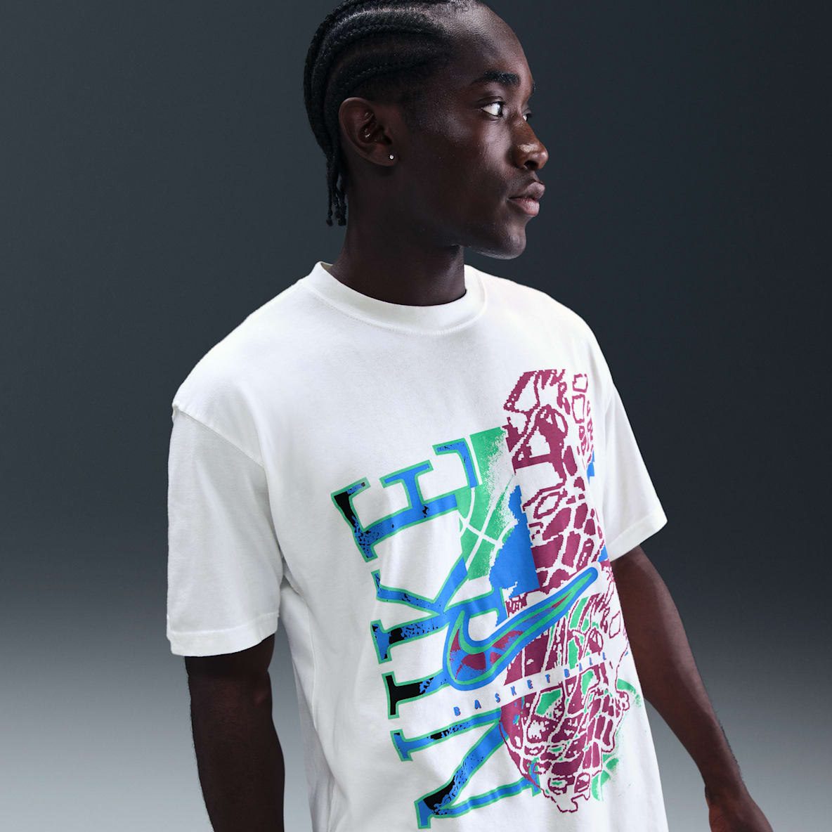 Nike Nike Basketball-T-shirt til mænd