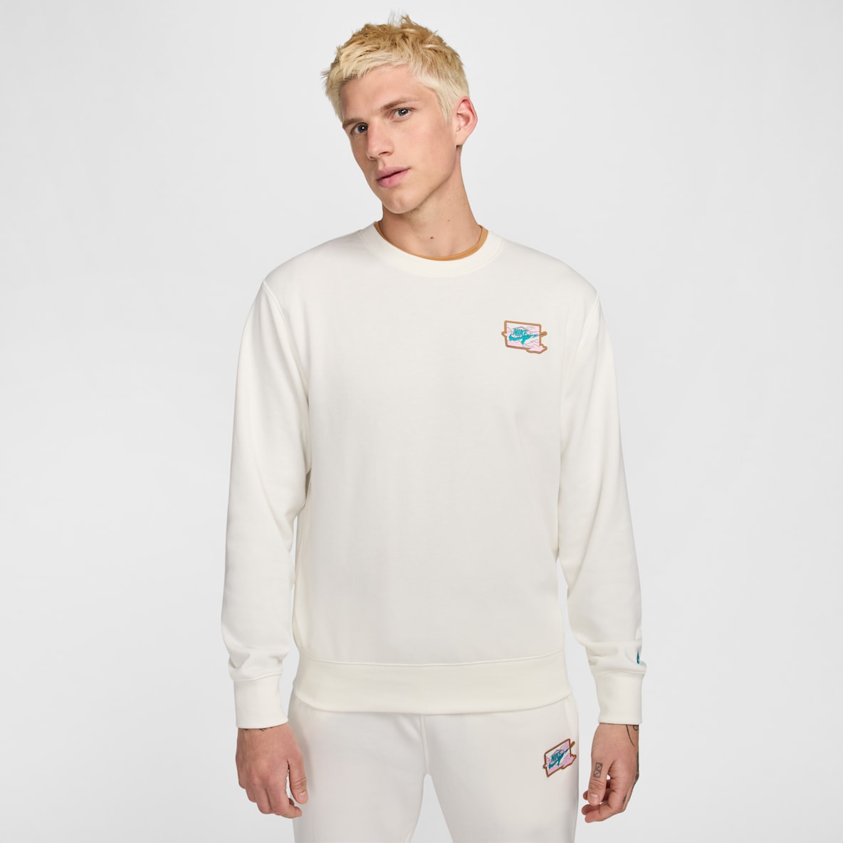 Nike Club Sudadera de cuello redondo de French Terry para hombre