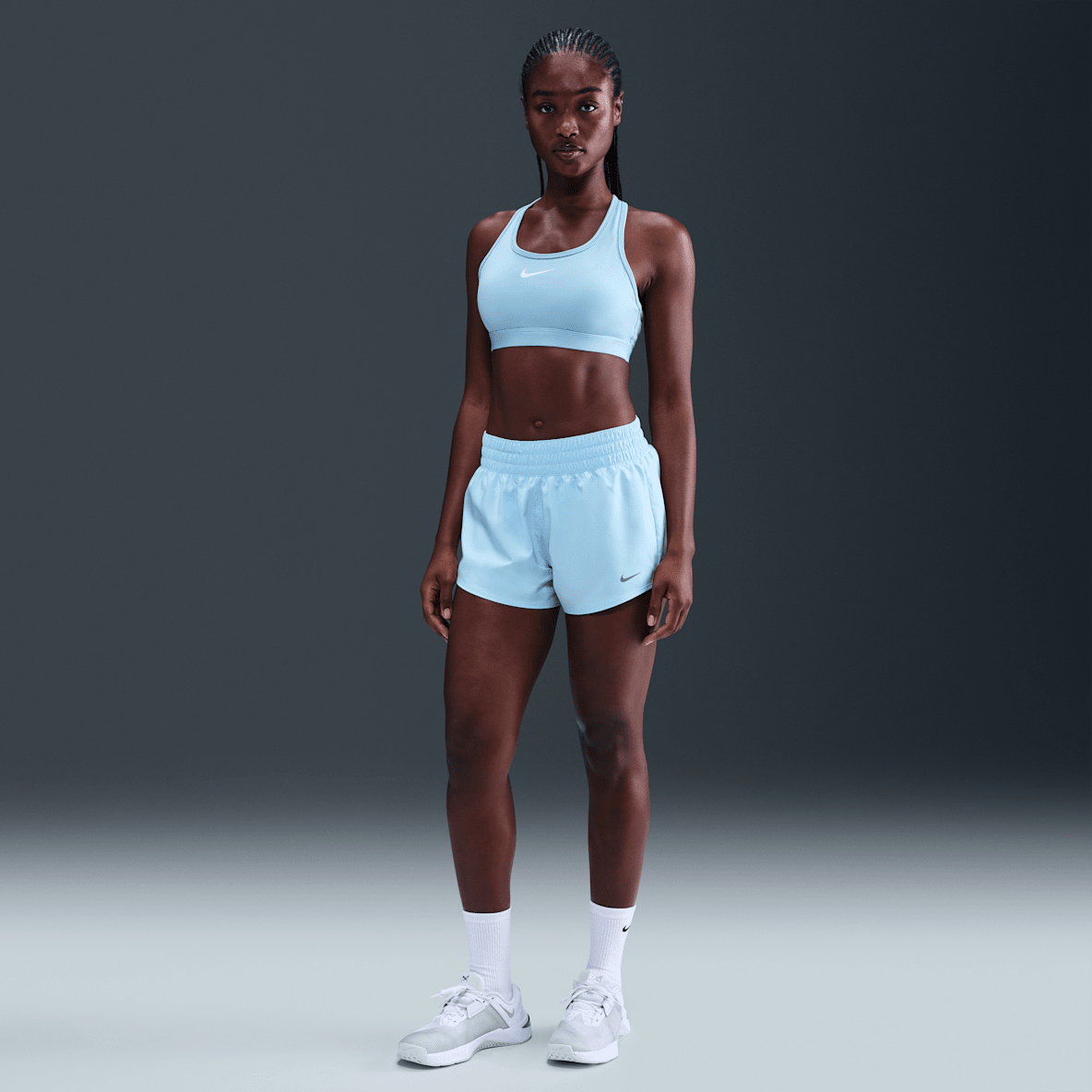 Nike One Nike One Women's Dri-FIT Mid-Rise 8cm (approx.) Brief-Lined Shorts