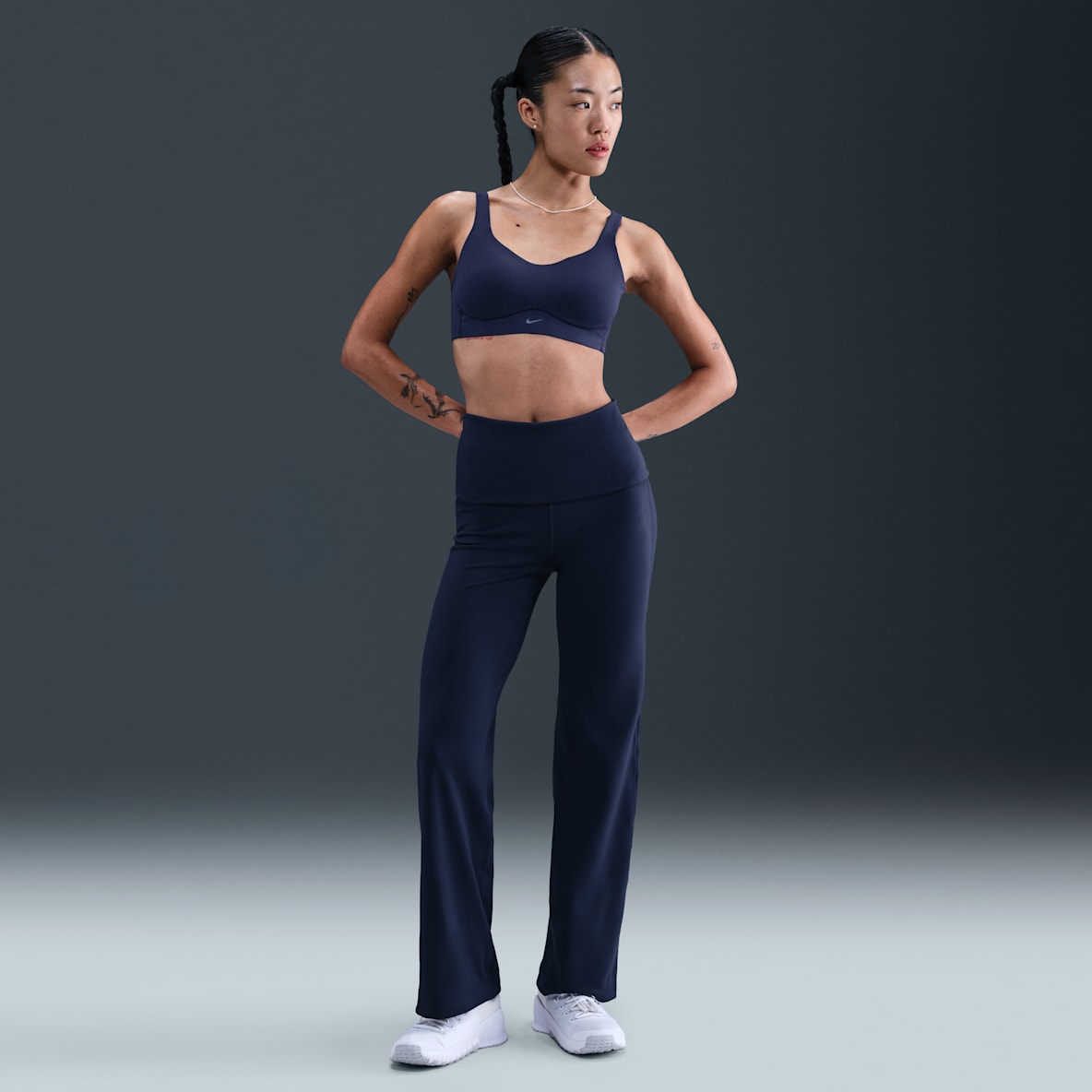 Nike One Nike One Women's Dri-FIT High-Waisted Fold-Over Trousers