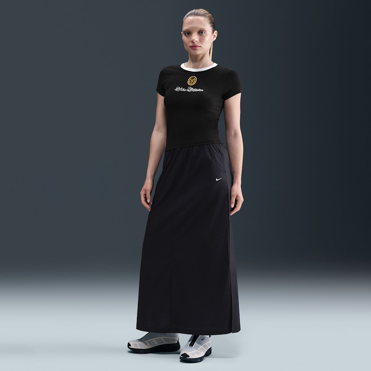 Nike Sportswear Chill Poplin Nike Sportswear Chill Poplin Jupe tissée ample pour femme