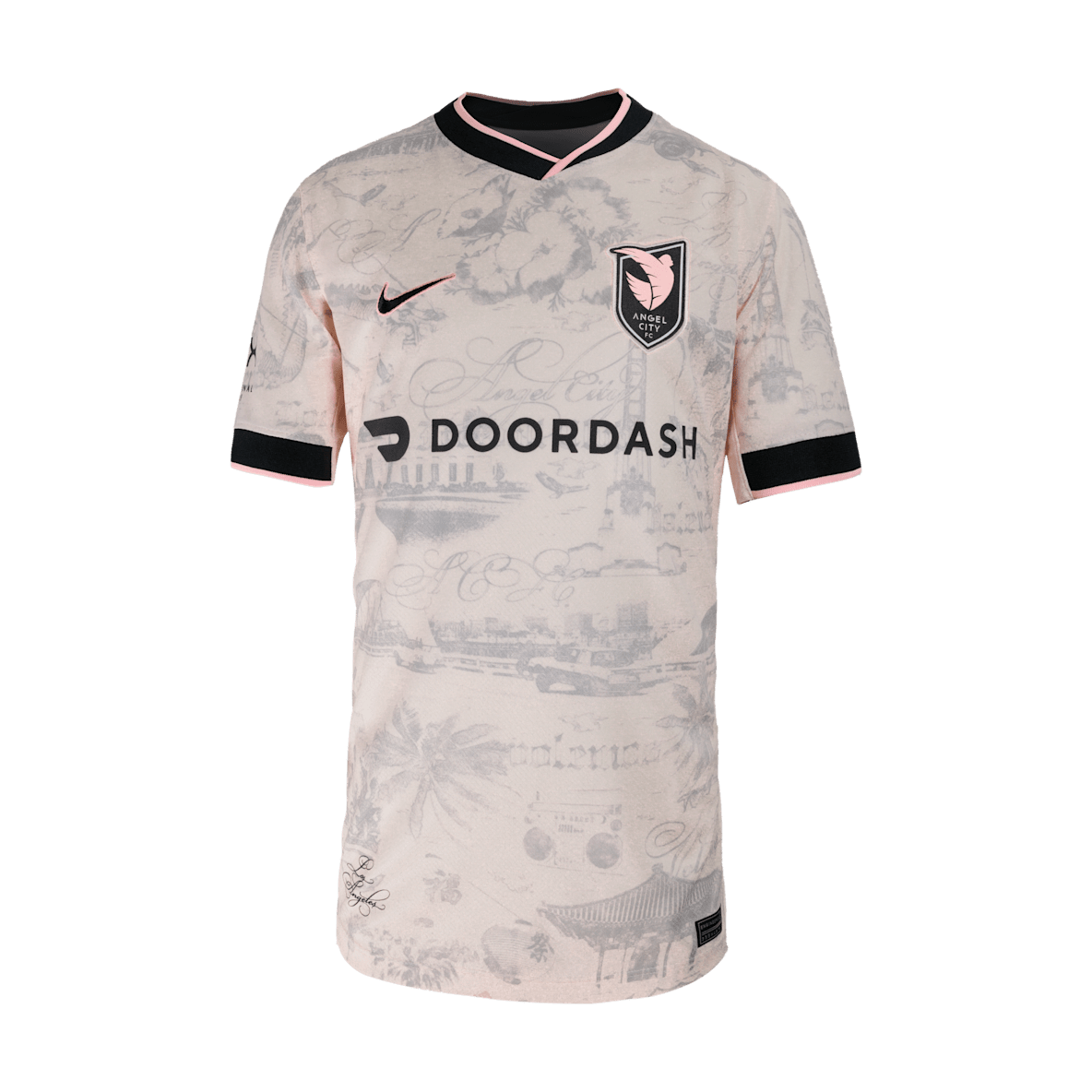 Christen Press Angel City FC 2025 Stadium Away Christen Press Angel City FC 2025 Stadium Away Big Kids' Nike Dri-FIT NWSL Replica Jersey