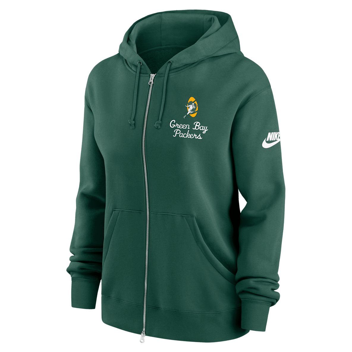 Green Bay Packers Phoenix Rewind Green Bay Packers Phoenix Rewind Women's Nike NFL Full-Zip Hoodie