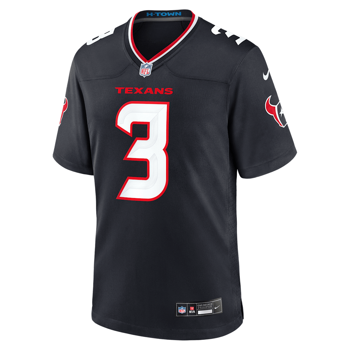 Tank Dell Houston Texans Tank Dell Houston Texans Men's Nike NFL Game Football Jersey