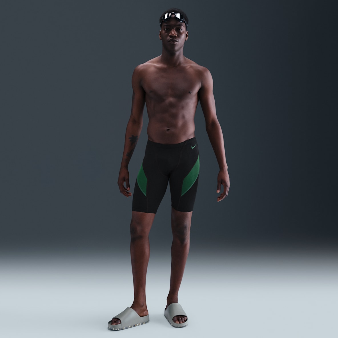 Nike Swim HydraStrong Vex Colorblock Jammer para hombre