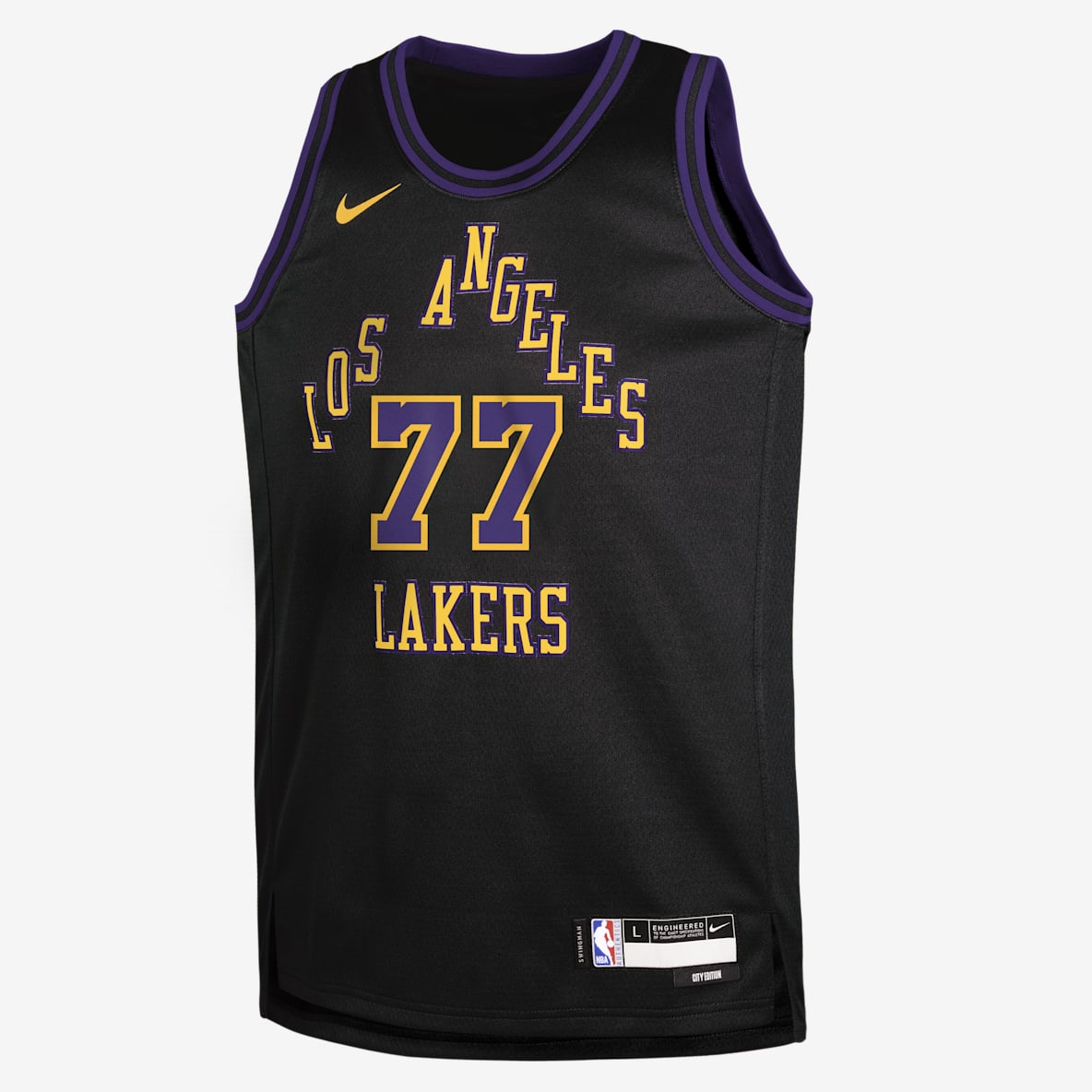 Luka Dončić Los Angeles Lakers City Edition Luka Dončić Los Angeles Lakers City Edition Big Kids' Nike NBA Swingman Jersey