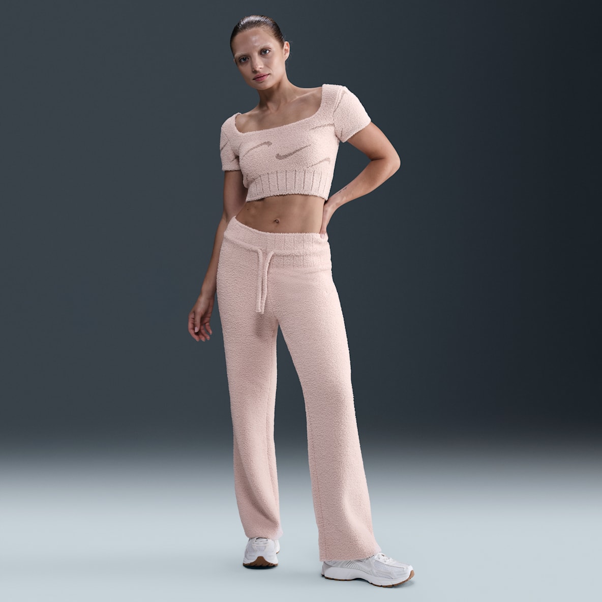 Nike Sportswear Phoenix Cozy Bouclé Pantalon slim en maille pour femme