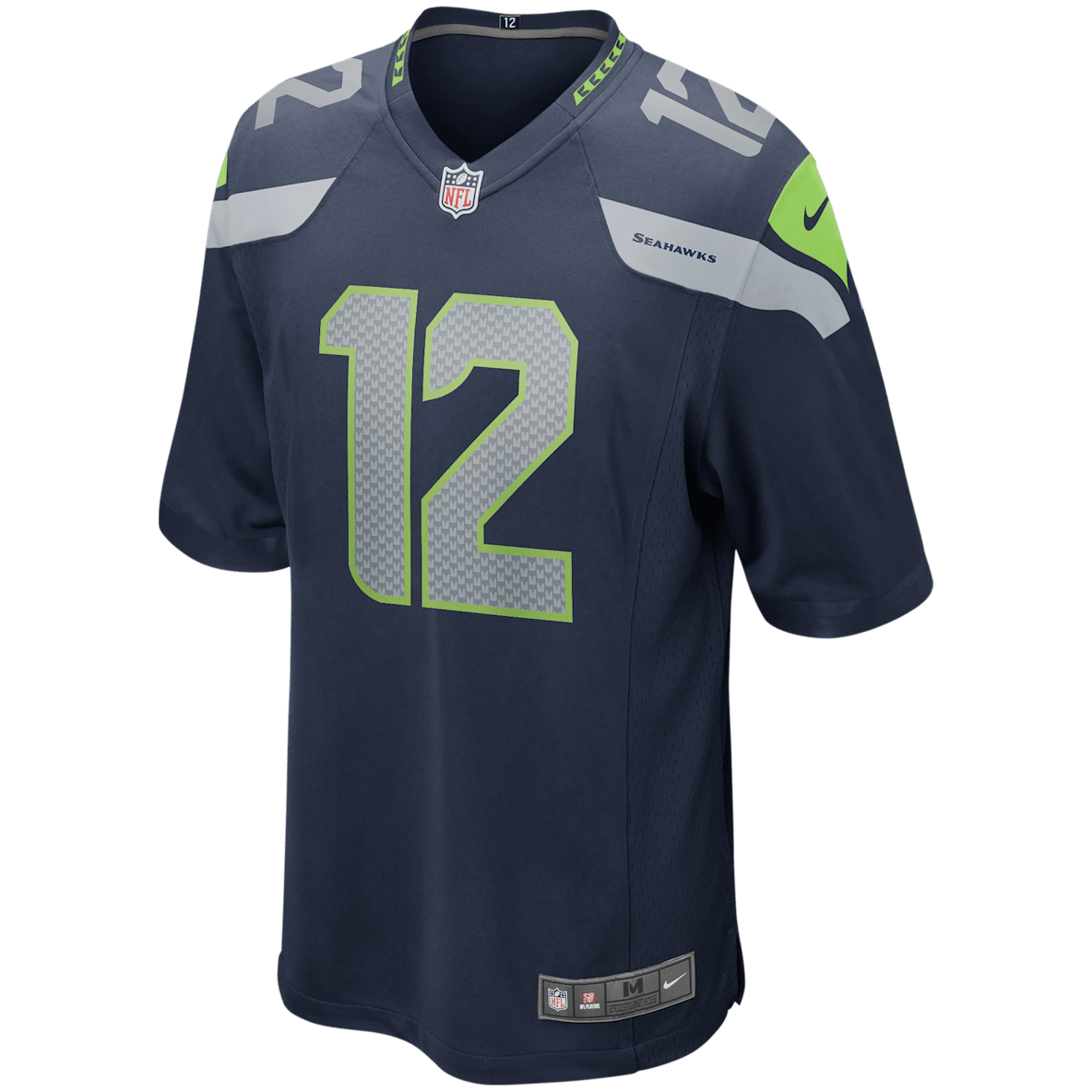 12 Fan Seattle Seahawks 12 Fan Seattle Seahawks Men's Nike NFL Game Jersey