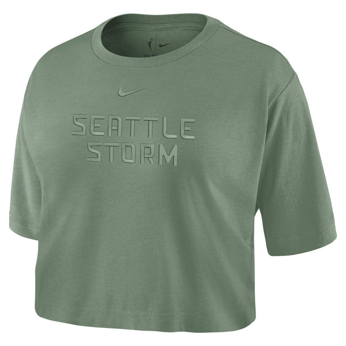 Seattle Storm Women's Nike WNBA Cropped T-Shirt