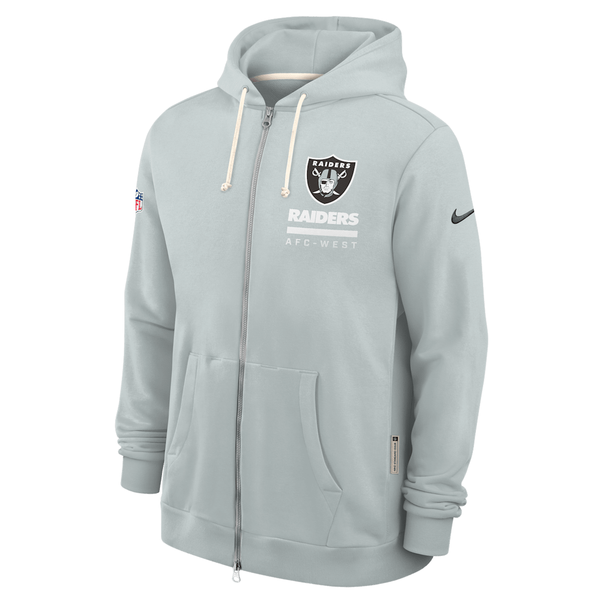 Las Vegas Raiders Utility Player Sideline Las Vegas Raiders Utility Player Sideline Men's Nike Dri-FIT NFL Full-Zip Hoodie