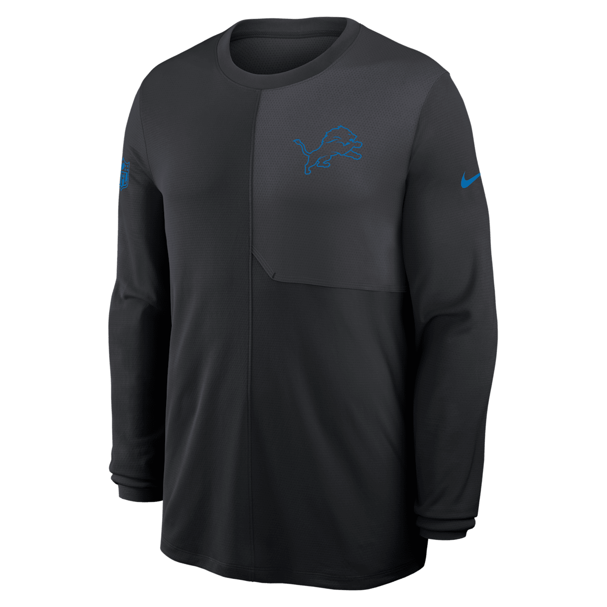 Detroit Lions Sideline Coach Detroit Lions Sideline Coach Men's Nike Dri-FIT NFL Long-Sleeve Top