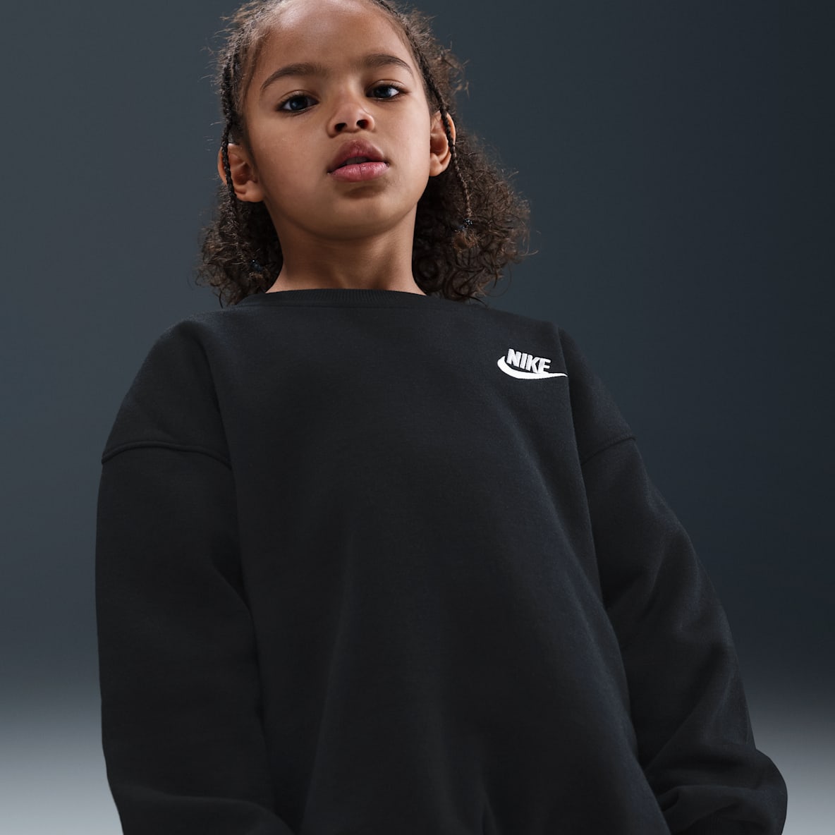 Nike Little Kids' Oversized Crew Top
