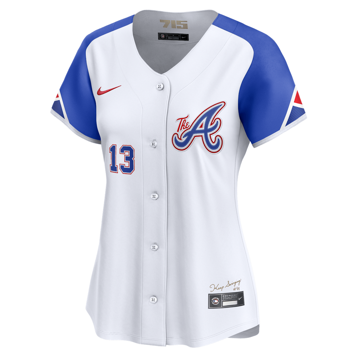 Ronald Acuña Jr. Atlanta Braves City Connect Ronald Acuña Jr. Atlanta Braves City Connect Women's Nike Dri-FIT ADV MLB Limited Jersey