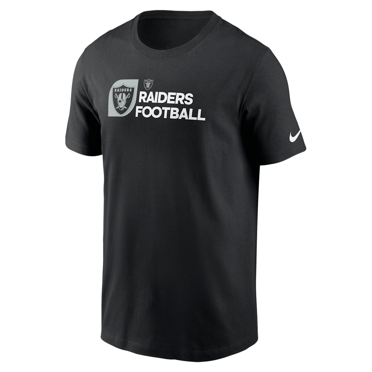 Las Vegas Raiders Team Outline Essential T-Shirt Las Vegas Raiders Team Outline Essential T-Shirt Men's Nike NFL T-Shirt