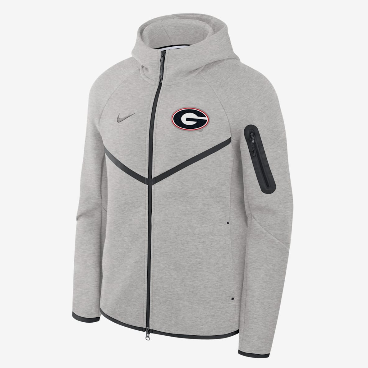 Georgia Tech Fleece Windrunner Georgia Tech Fleece Windrunner Men's Nike College Full-Zip Hooded Jacket